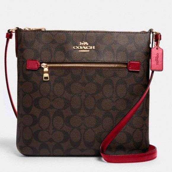 New) File Bag In Signature Canvas - Picture 9 of 12